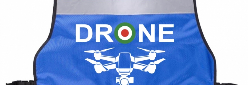 Gilet pilota drone TOP DI GAMMA